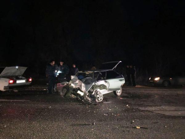 Три человека пострадали в крупной аварии вблизи Черкесска